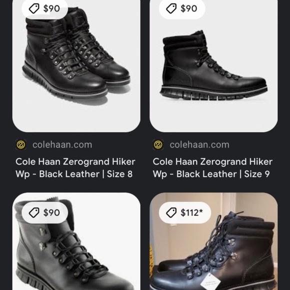 Cole Haan Men’s Boots - Picture 1 of 2